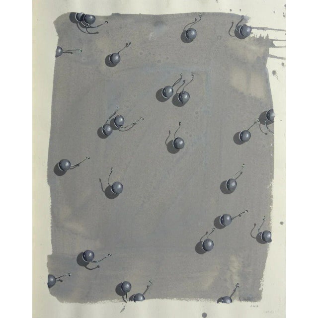 2000 - 2009 Jacques Halbert, Tropique du cancer, 2007, Acrylic on Paper For Sale - Image 5 of 5