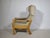 Mid-Century Modern Wingback Chair with Folding Function in Wood, 1970s For Sale - Image 4 of 12