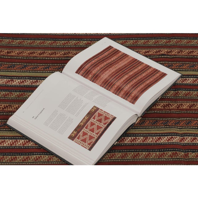 Vintage Persian Kilim, Dense Geometric Tribal Patterns in Stripes - Rug & Kilim For Sale - Image 9 of 10