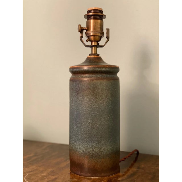 Stoneware Table Lamp by Carl-Harry Stålhane for Rörstrand, 1960s For Sale - Image 9 of 15