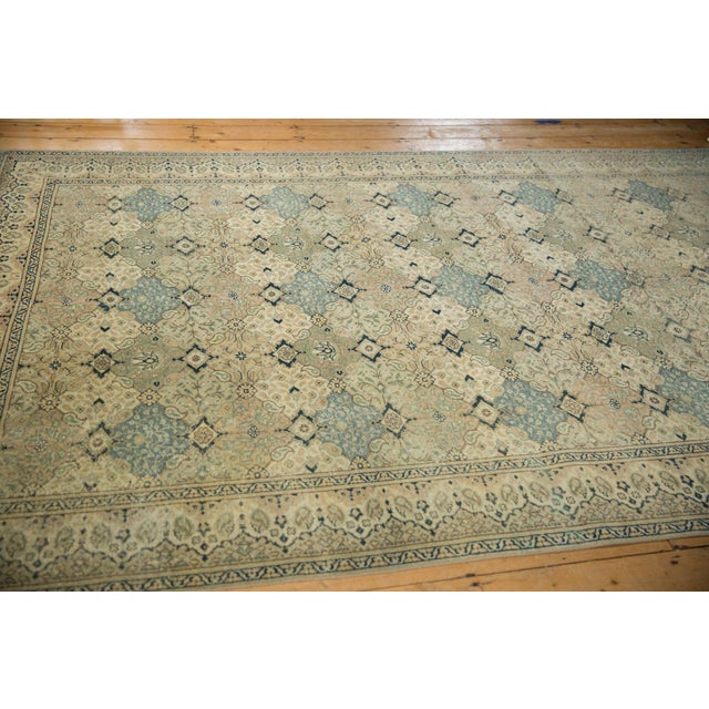 Vintage Distressed Kayseri Carpet - 6'5" x 9'7" For Sale - Image 11 of 11