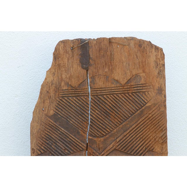 Ancient African Igbo Carved Door For Sale - Image 4 of 8