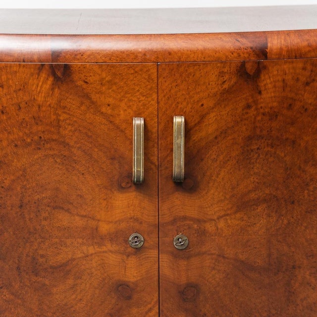 Art Deco Sideboard in Burl Wood, 1930s For Sale - Image 3 of 10