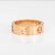 Cartier Cartier Pink Sapphire Love Ring Sz 53 6 1/4 18k Rose Gold Fine Signed Jewelry For Sale - Image 4 of 7