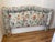 Textile 1960s Custom Made King Headboard + 2 Pillows Floral Chintz For Sale - Image 7 of 8