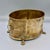 Vintage Brass Jardinière, Regency Style, Lion Head Ring Handles, Claw Feet For Sale - Image 4 of 7