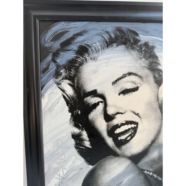 Original John Stango Painting of Marilyn Monroe, Framed For Sale In Boston - Image 6 of 16