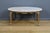 Metal Mid-20th Century Louis XV Style Coffee Table in Marble and Brass, 1950s For Sale - Image 7 of 18