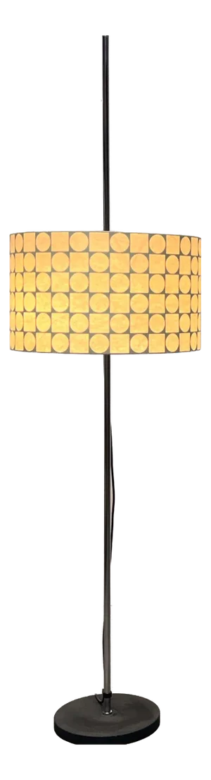 Mid-Century Modern German Pet Cocoon Floor Lamp by Friedel Wauer for Goldkant Leuchten, 1960s