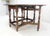 Solid Tiger Oak Oval Drop Leaf Gate Leg Dining Table Clean! For Sale - Image 15 of 18