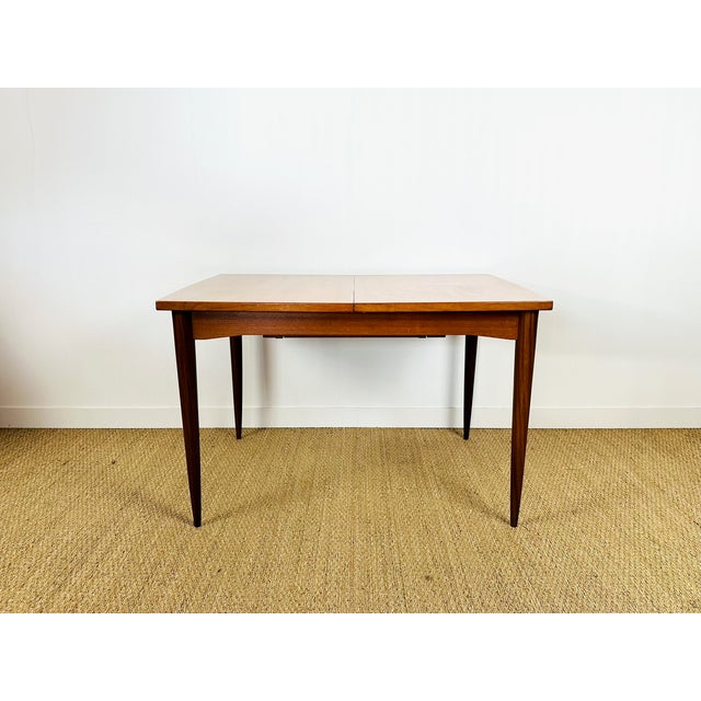 Scandinavian Extendable Teak Dining Table, 1960 For Sale - Image 4 of 18