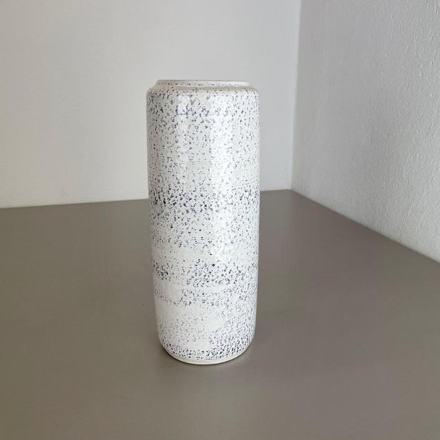 Graphic Fat Lava Multi-Color Vase from Scheurich, Germany Wgp, 1970s For Sale - Image 15 of 18