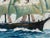 Late 20th Century Vintage Nautical Oil Painting of Tall Ship Under Full Sail by Michael Costello of Provincetown For Sale - Image 5 of 8