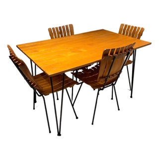 Mid-Century Modern Dining Set by Arthur Umanoff Shaver Howard for Raymor For Sale