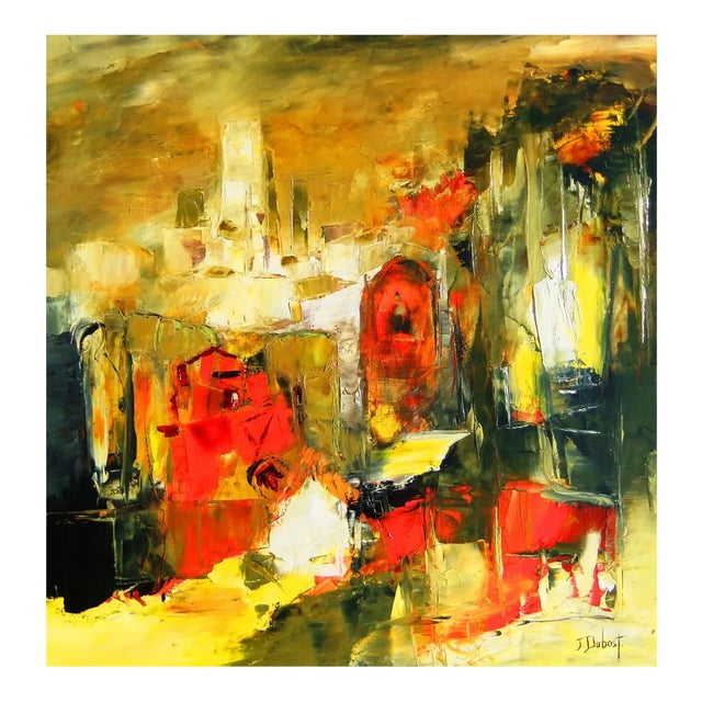 French Contemporary Art, Josette Dubost, Les Temps Melanges, 2020 For Sale