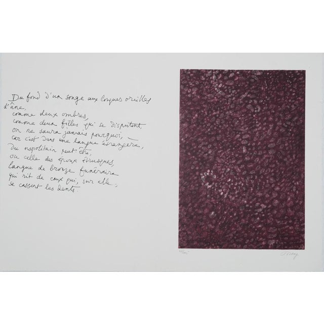 Mark Tobey, from the Depths of a Dream, Original Signed Lithograph For Sale - Image 6 of 8