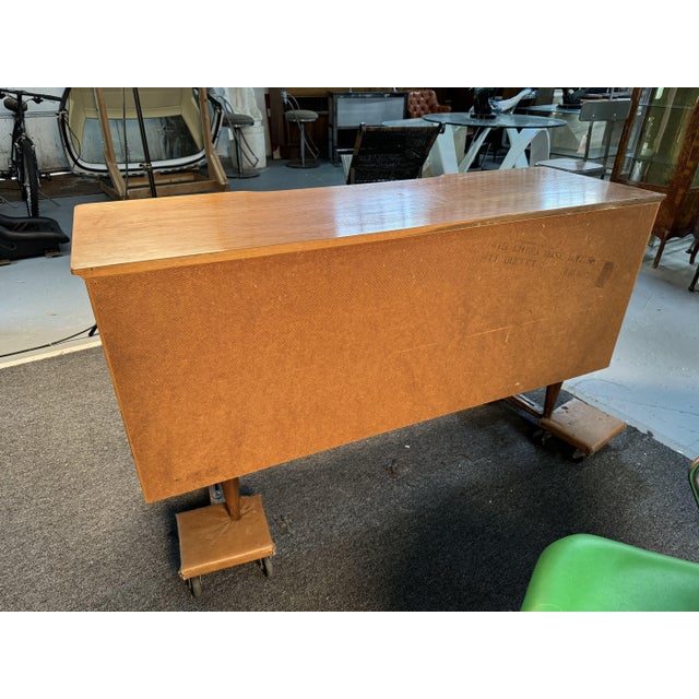 Mid 20th Century Vintage Mid-Century Walnut Sideboard by United Furniture For Sale - Image 12 of 12
