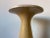 Contemporary Vintage Organic Modern Minimalist Italian Travertine Pedestal Side Table/ Sold For Sale - Image 3 of 12