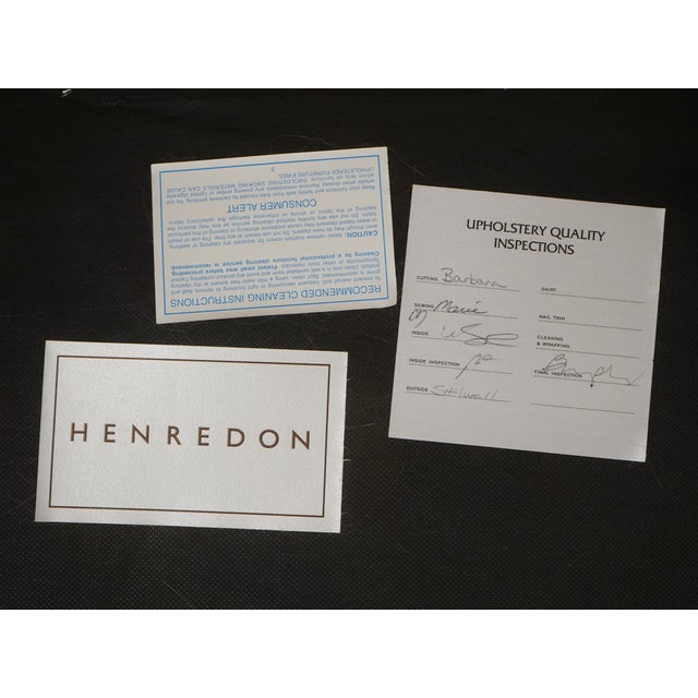 Henredon Mahogany Regency Chase Fainting Couch or Recamier For Sale - Image 18 of 18