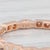 New Diamond Eternity Band 18k Rose Gold Sz 6.5 Wedding Stackable Ring Beverley K For Sale In Greensboro - Image 6 of 8