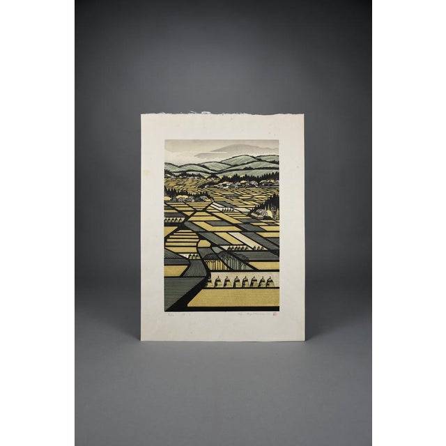 Ray Morimura, Gassan, 1998, Woodblock For Sale - Image 9 of 18