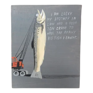 Javier Mayoral Folk Art Original Acrylic Painting