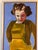 Woman at Café XLII by James Brewer For Sale - Image 4 of 5