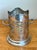 Metal Vintage English Pierced Silver Plate Wine Holder For Sale - Image 7 of 12