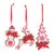 Bring the charm of the holidays to your tree with this enchanting set of Nordic Snowflake Character Ornaments. Crafted...