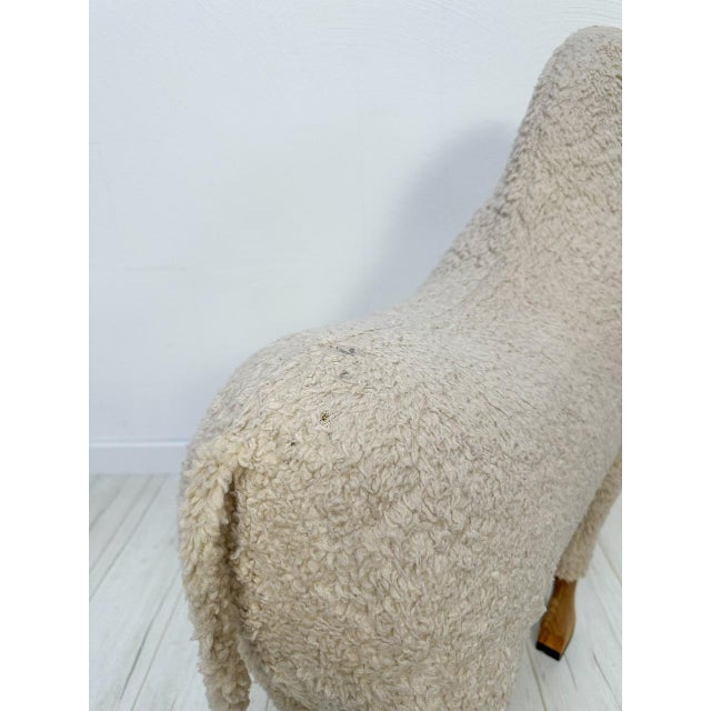 Vintage Sheep Figure Stool by Hanns-Peter Krafft for Meier Germany, 1960s For Sale - Image 6 of 8