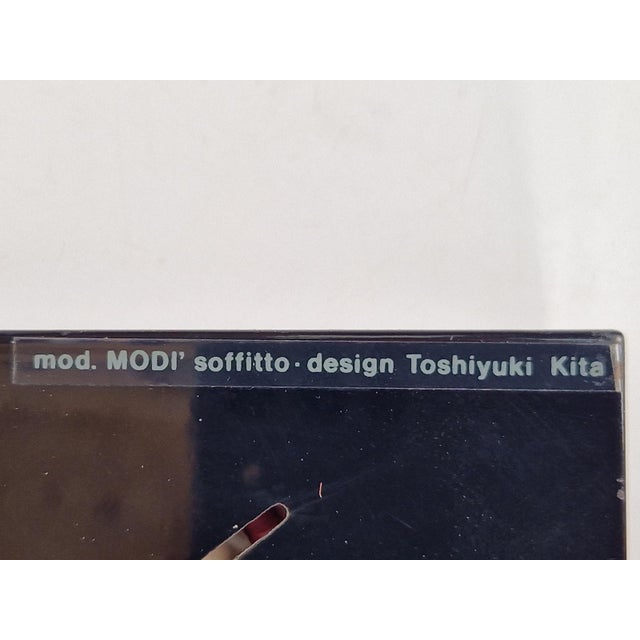 Black Modern Spot Pendant Lamp by Toshiyuki Kita for Luci Italia, 1980s For Sale - Image 8 of 18