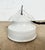 Vintage White Porcelain Pendant Light, 1970s For Sale - Image 10 of 16