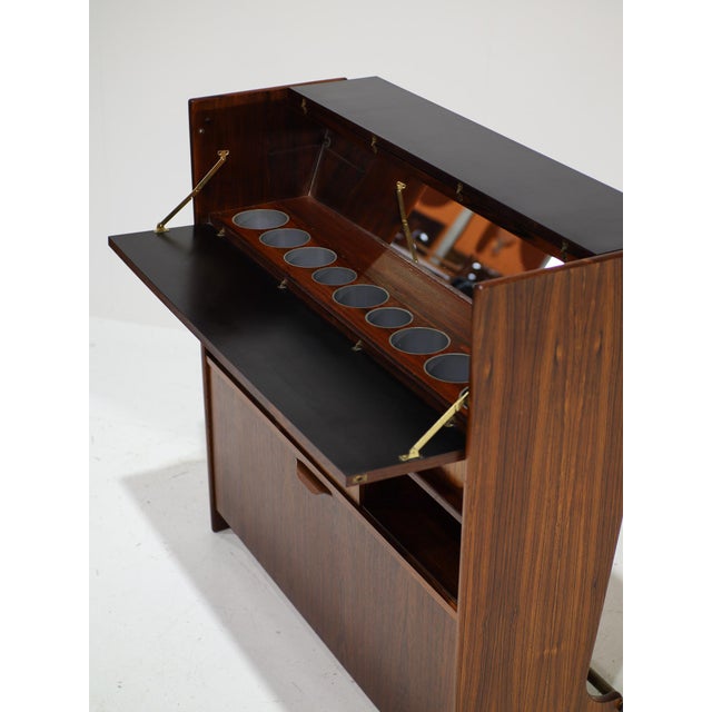 Dry Bar in Kingwood by Johannes Andersen for Skaaning & Søn, Denmark, 1950s For Sale - Image 10 of 18