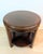 Drexel Heritage Chinese Chippendale Banded Mahogany Side Table Round For Sale In Raleigh - Image 6 of 9