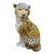 Mid 20th Century Large Italian Ceramic Leopard For Sale