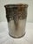 Late 20th Century Grape Casted Pewter Wine Bottle Cooler, Set of Three For Sale In San Francisco - Image 6 of 12