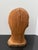 Wood 1960s Folk Art Americana Barbershop Carved Wood Bust of a Man For Sale - Image 7 of 12
