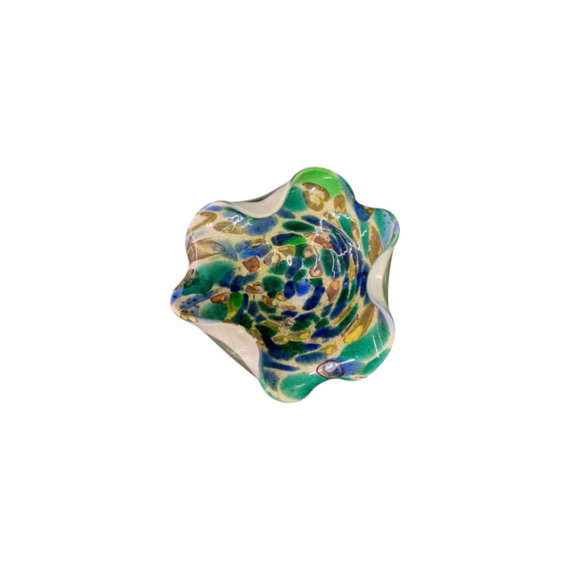1970s Art Glass Murano Bowl For Sale - Image 5 of 8