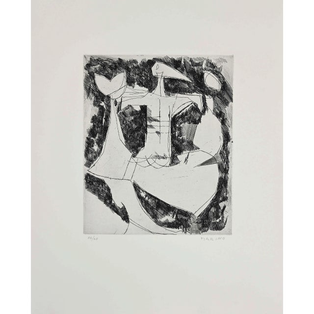 Marino Marini Marino Marini - Composition I - Etching - 1956 For Sale - Image 4 of 4