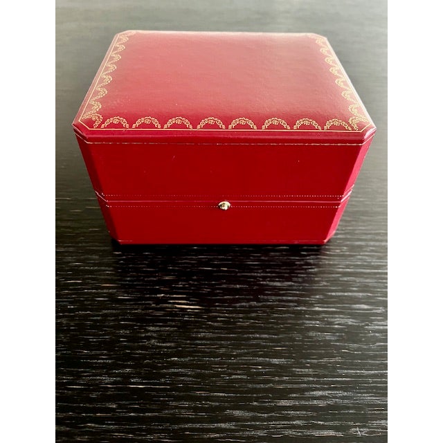 Metal Vintage Cartier 21 Must De Cartier Autoscaph Stainless Steel Watch With Sapphire Cabochon, Unisex For Sale - Image 7 of 9