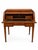 Small Louis XVI Roll-Top Secretary Desk with Marquetry in Latticework Pattern, 1930s For Sale - Image 3 of 13