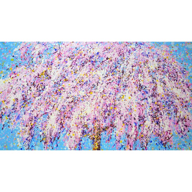 "Blooming Sakura 9 ." Original Painting For Sale