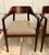 Here is a handsome pair of 1960s mid-century modern armchairs by Gold Desk & Safe Co. of Los Angeles, California. Crafted...