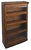A beautiful and highly desirable antique American quarter sawn oak barrister bookcase dating to the early 1900s, crafted...