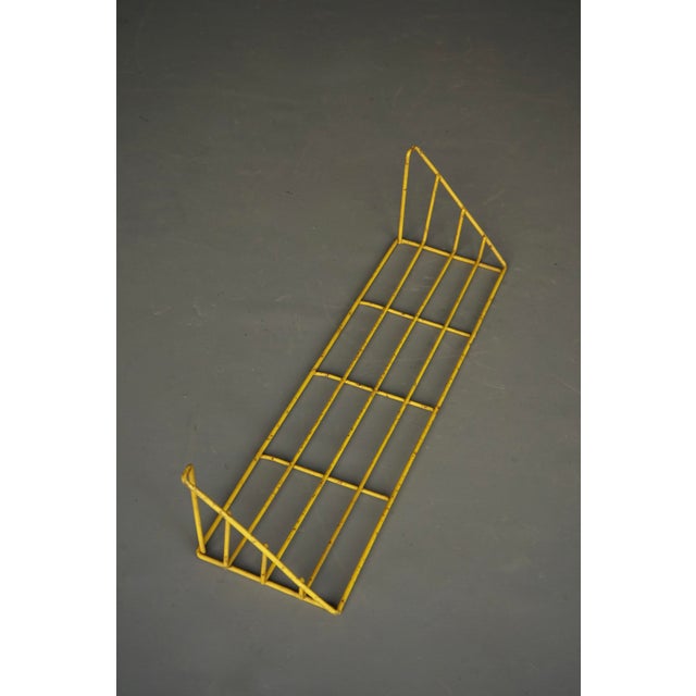 Yellow Delft Wall Shelf by Constant Nieuwenhuijs for T Spectrum, 1957 For Sale - Image 8 of 8