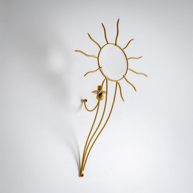 Pair of André Dubreuil (*1951) ‘Soleil’ Wall Appliqués, France, Designed in 1987 For Sale - Image 10 of 12