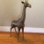 70’s Brass Giraffe Large 32.5" For Sale - Image 4 of 12