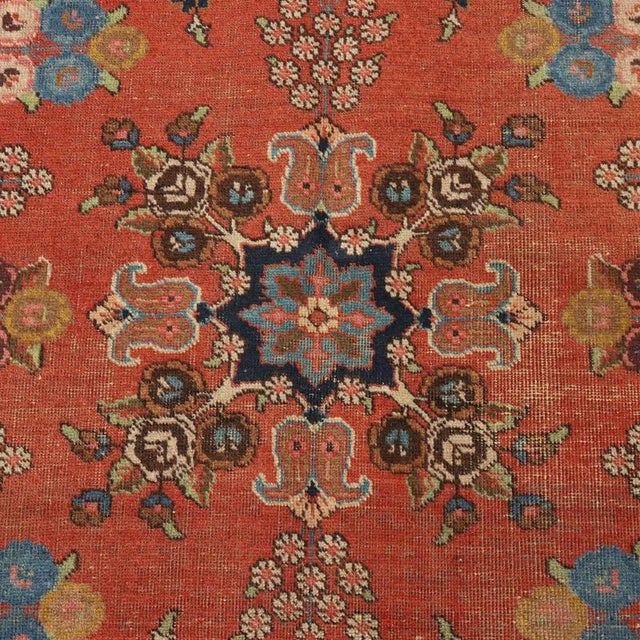 Middle Eastern Tabriz Rug For Sale - Image 4 of 8