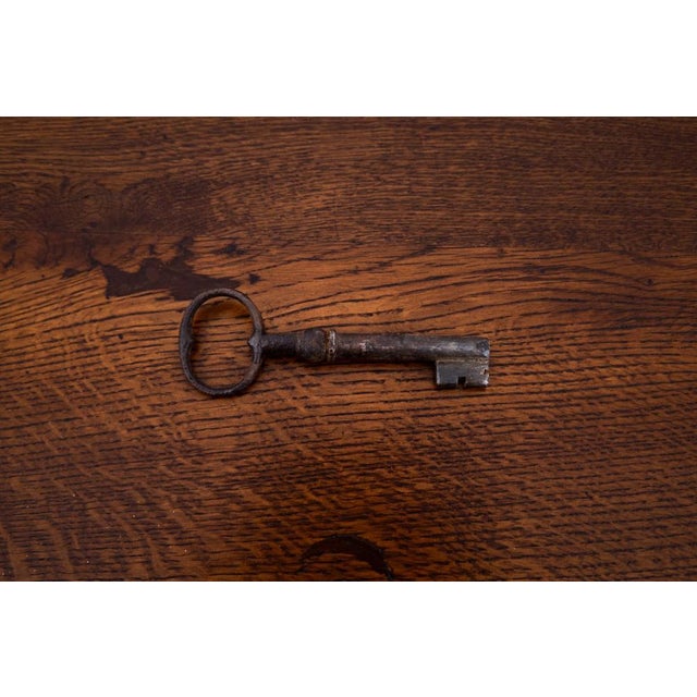 Antique Baroque Wooden Chest, 1781 For Sale - Image 17 of 18