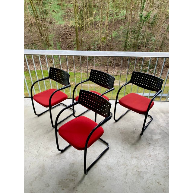 Visavis Chairs by Antonio Citterio for Vitra, 2000s, Set of 4 For Sale - Image 16 of 18